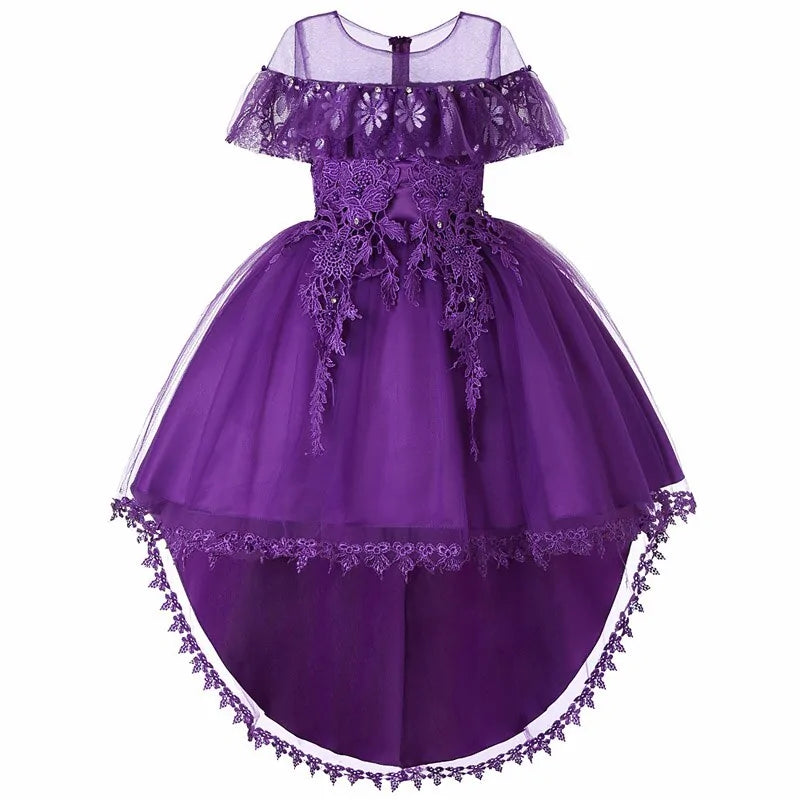 Floral Elegance Girls’ Party Dresses
