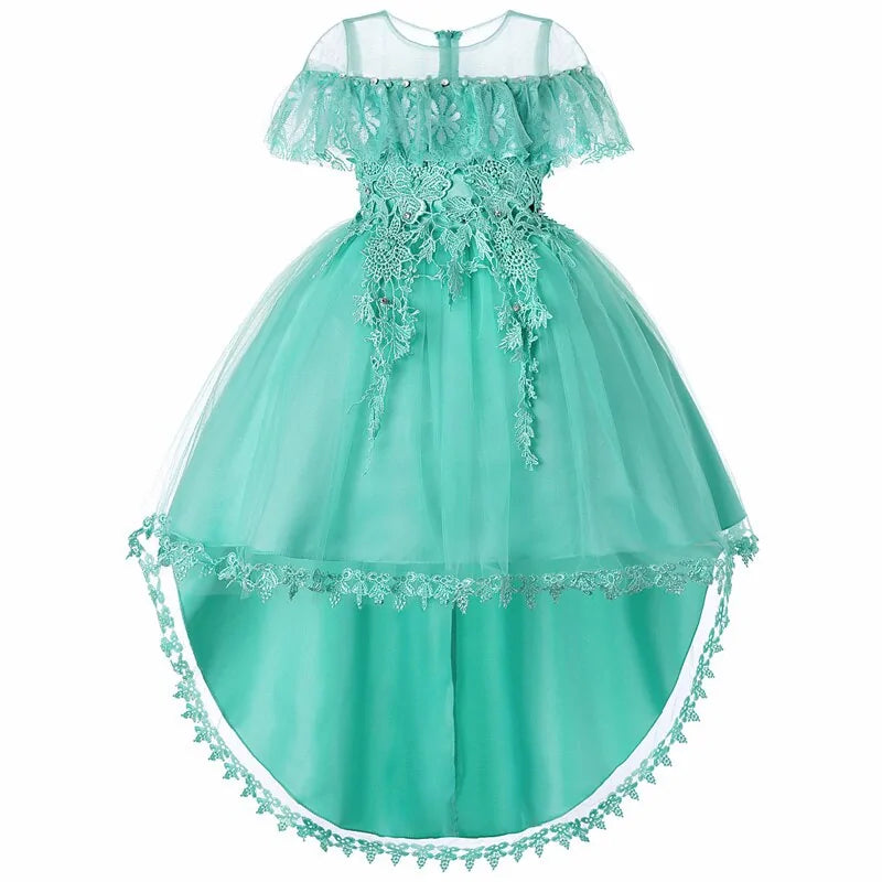 Floral Elegance Girls’ Party Dresses