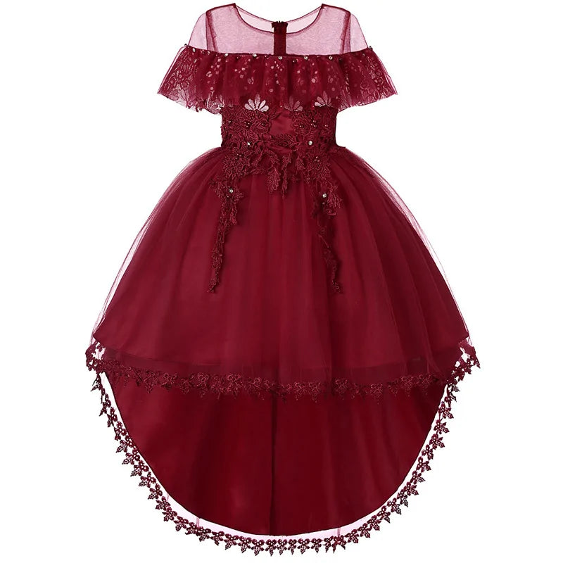 Floral Elegance Girls’ Party Dresses