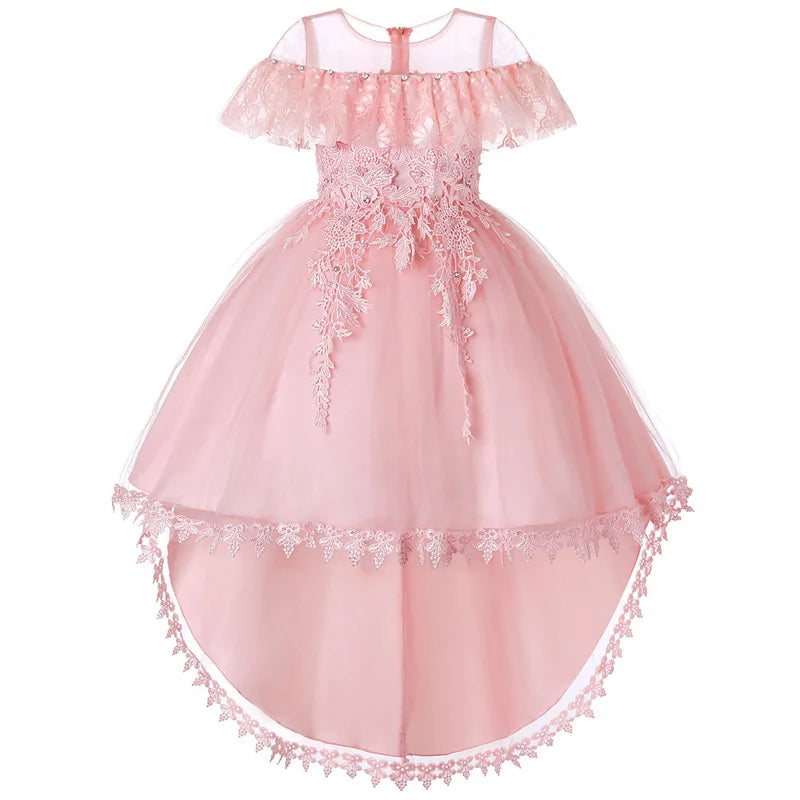 Floral Elegance Girls’ Party Dresses
