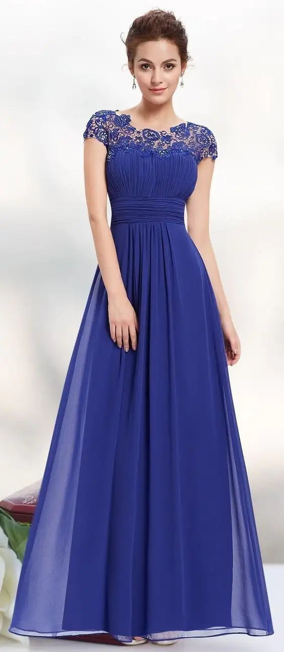 Graceful Women's Lace Gown