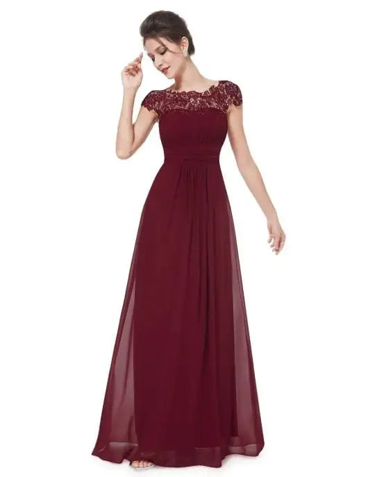 Graceful Women's Lace Gown