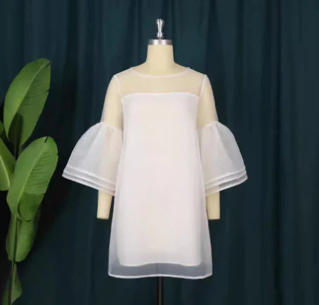 Elegant Fairy Mesh Gown