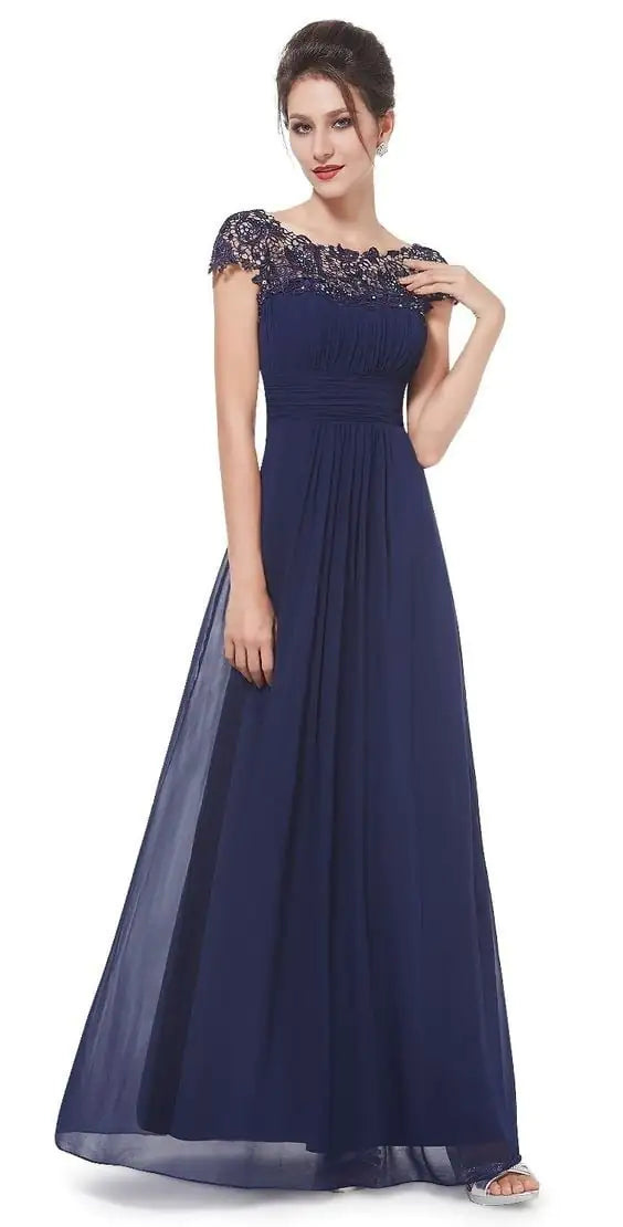 Graceful Women's Lace Gown